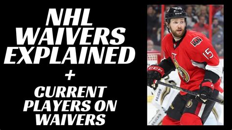 What Being on Waivers Means in Hockey: Explained Simply