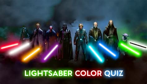 What Color Is My Lightsaber Quiz