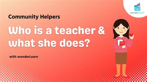 What Do Teachers Do?