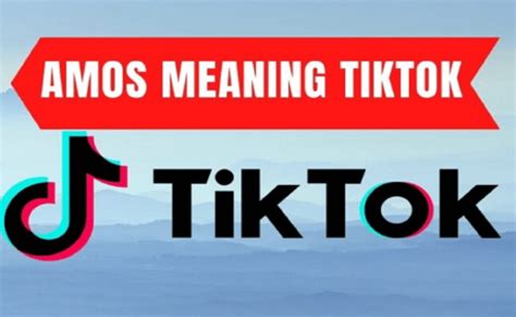 What Does AMOS Mean on TikTok Defining the Acronym