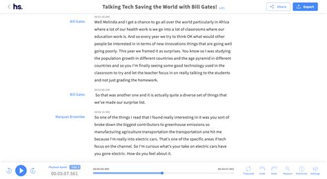 What Does An Interview Transcript Look Like
