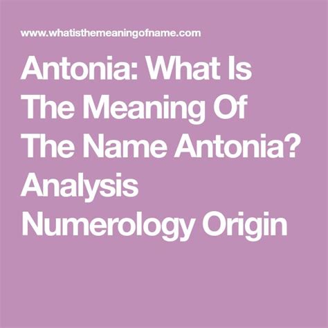 What Does Antonia Mean? Bible Definition and References