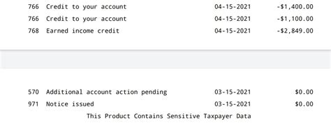 What Does Code 768 Mean on IRS Transcript Decoding Taxpayer