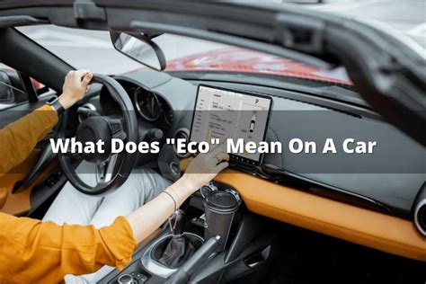 What Does Eco Car Mean