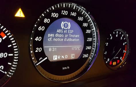 What Does Esp Inoperative Mean On Mercedes