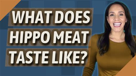 What Does Hippopotamus Taste Like? Does Hippo Meat …