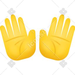 What Does Open Hand Emoji Mean