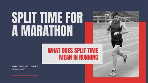 What Does Split Time Mean in Running 