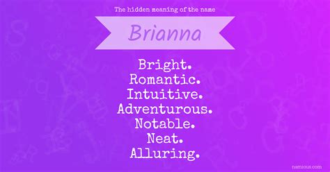 What Does The Name Brisani Mean? - The Meaning of Names