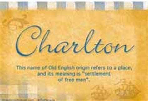 What Does The Name Sharlton Mean? - The Meaning of …