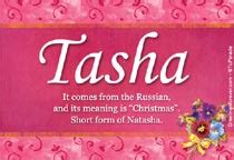 What Does The Name Tasha Mean? - The Meaning of Names