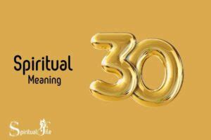 What Does The Number 30 Mean Spiritually Creativity!
