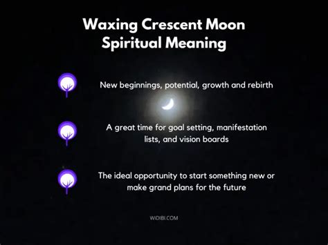 What Does a Waxing Crescent Moon Mean Spiritually?