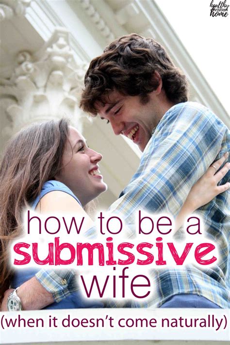 What Does it Mean to Be a Submissive Wife? - Woman of …