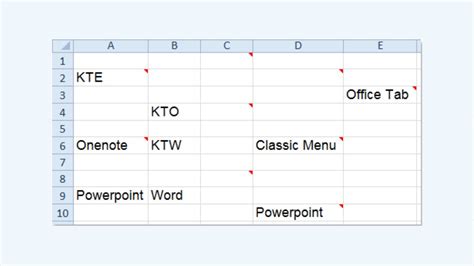 What Excel s Red and Green Triangle Indicators Mean
