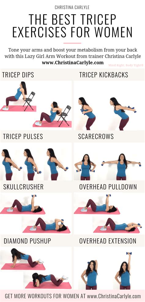 What Exercises Help Build Muscle 5 Best Tricep Exercises For Women