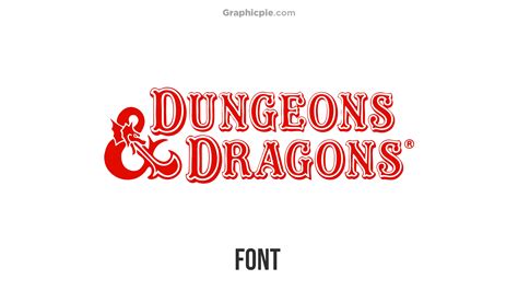 What Font Does Dungeons & Dragons Use? Graphic Pie