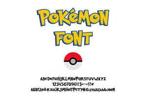 What Font Does Pokemon Go Use ubygxfm0