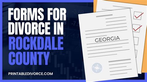 What Forms Do I Need to File for Divorce in Rockdale County