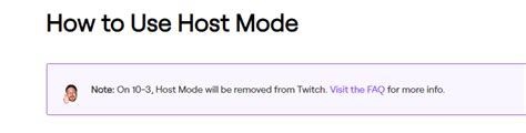What Happened to Host Mode on Twitch Why It Was Removed