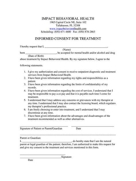 What Informed Consent Form Fill Out and Sign Printable PDF Template