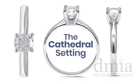 What Is A Cathedral Engagement Ring Setting? - DMIA