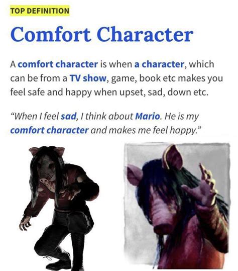 What Is A Comfort Character Captions Trend