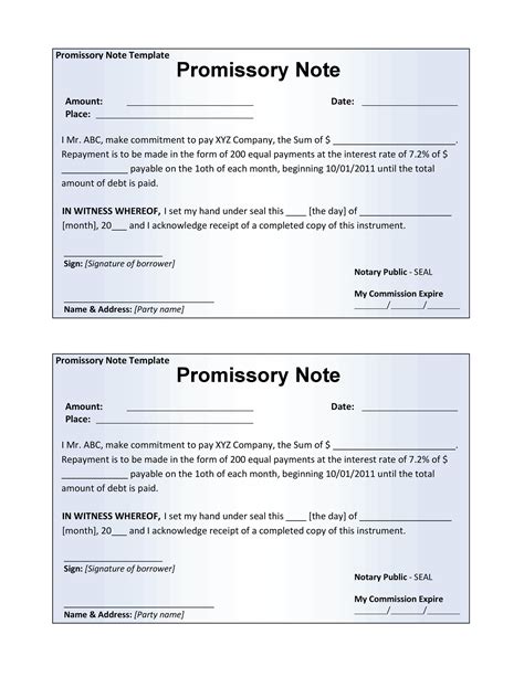 What Is A Personal Promissory Note