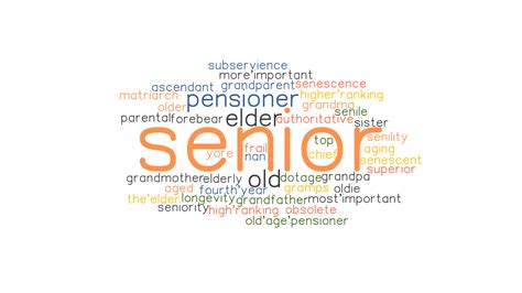 What Is Another Word For Seniors