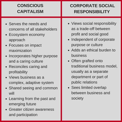 What Is Conscious Capitalism Definition Social Responsibility in Business
