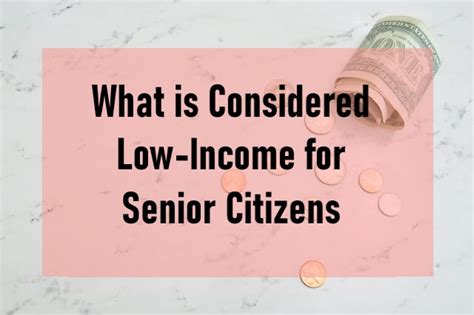 What Is Considered Low Income For Seniors In Georgia