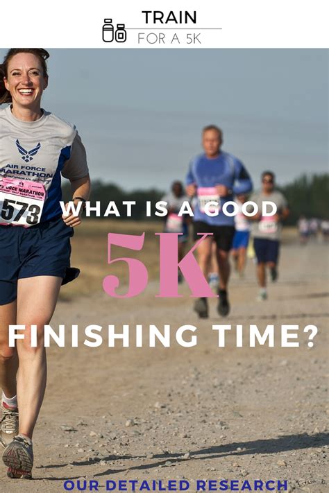 What Is Considered a Good Finishing Time for a 5k 