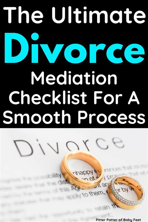 What Is Divorce Mediation Tips amp Process Checklist