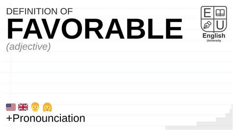What Is Favorable