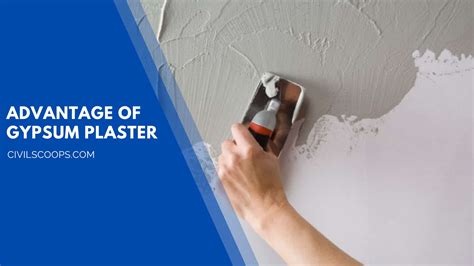 What Is Gypsum Plaster 15 Advantage of Gypsum Plaster