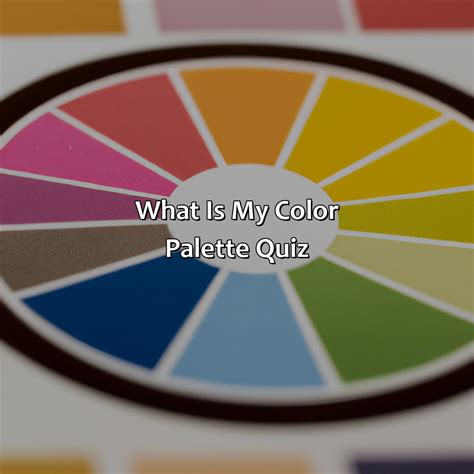 What Is My Color Palette Quiz
