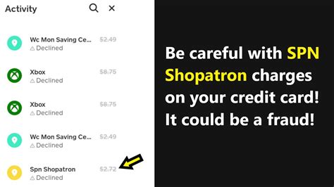 What Is SPN Shopatron Credit Card Charge