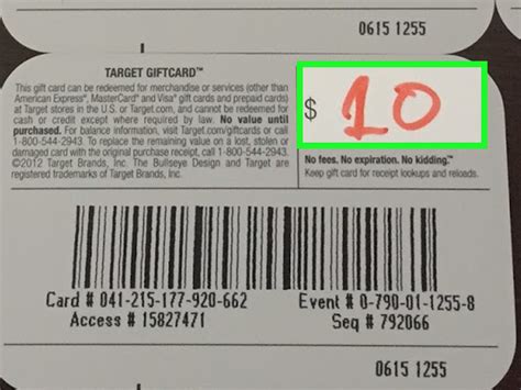 What Is The Card Number On A Target Gift Card