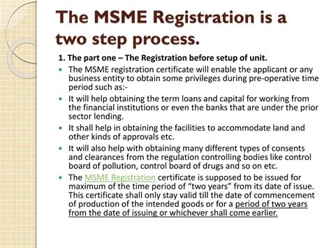 What Is The Procedure For MSME Registration?