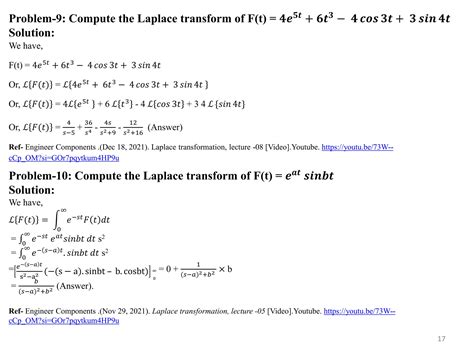 What Is The Use Of Laplace Transformation In Engineering
