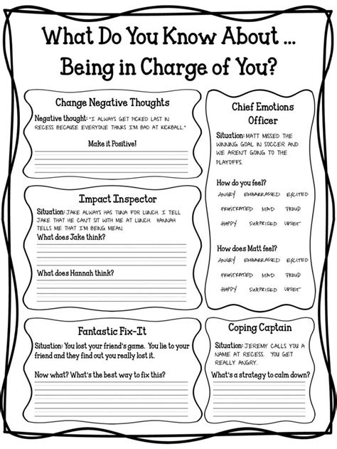 What Is Therapy Worksheet