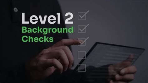 What Is a Level 2 Background Check