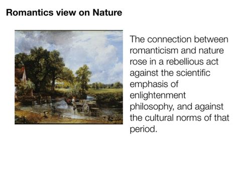 What Is the Connection between Romanticism and Nature?