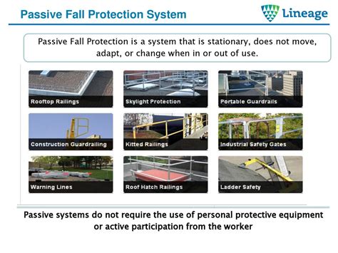 What Is the Difference Between Passive and Active Fall Protection