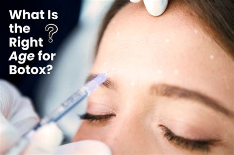 What Is the Right Age for Botox? An Easy Way to Tell