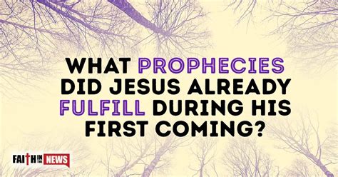 What Is the Very First Prophecy About Christ? (8/9/2024) - Case …