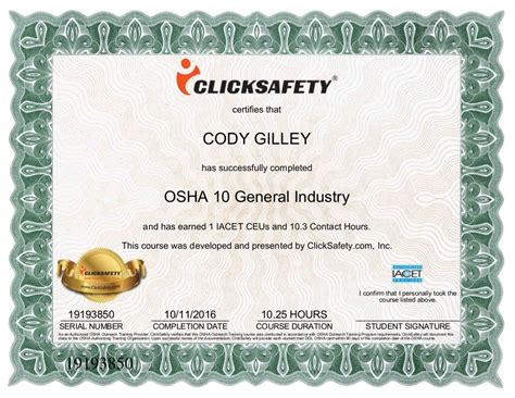 What Jobs Can You Get With Osha 10 Certification