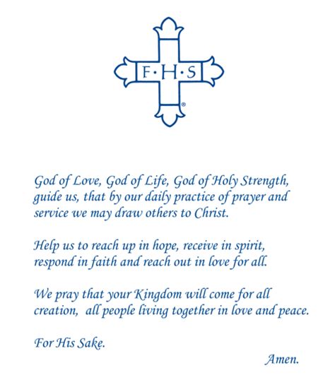 What Junior Daughters Prayer of the Order