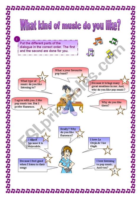 What Kind of Music so You Like Interactive worksheet