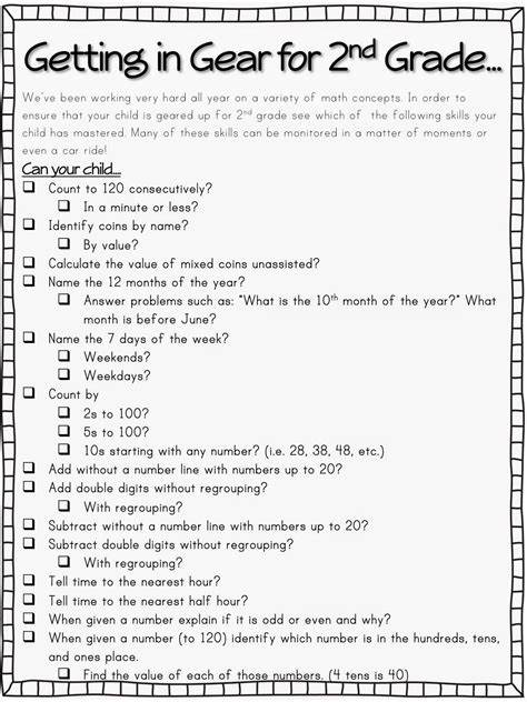 What Math Should A 1st Grader Learn